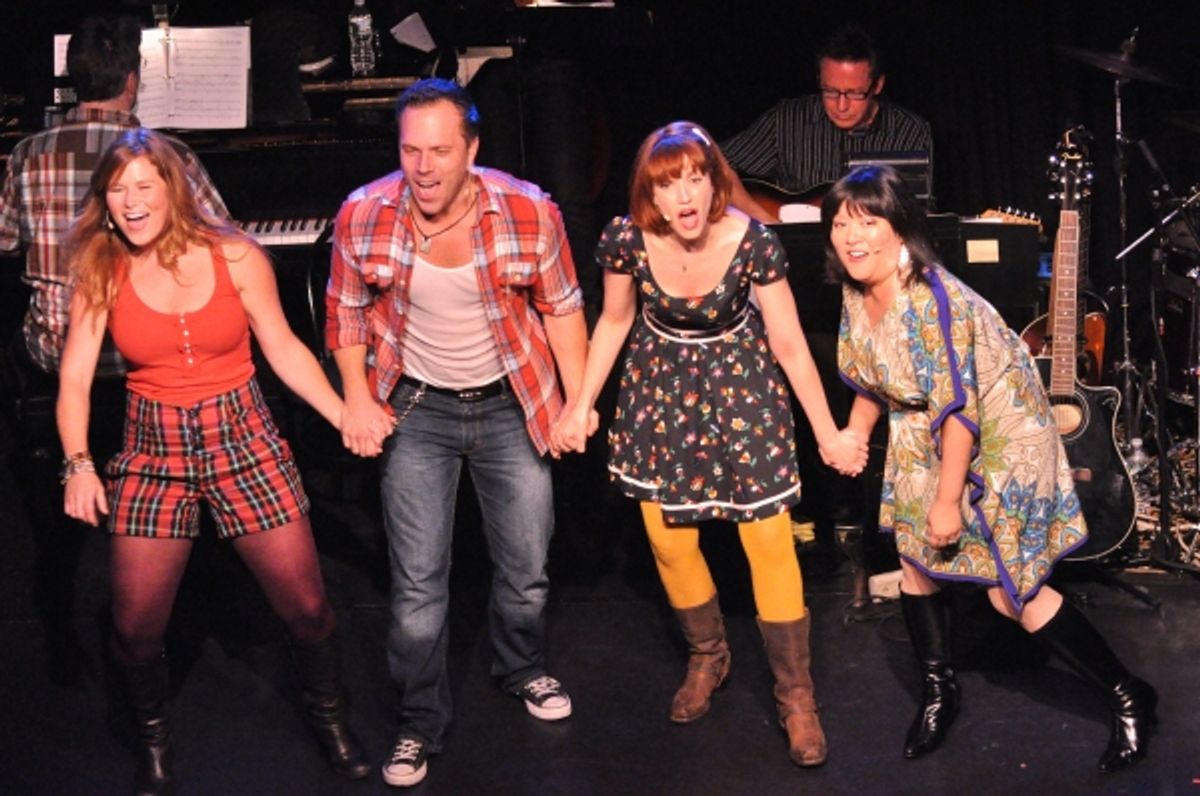 Carey Anderson, Travis Morin, Gwen Hollander and Ann Harada at 