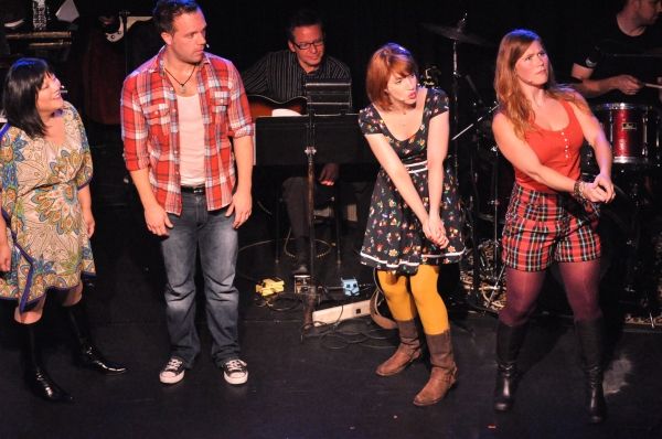 Ann Harada, Travis Morin, Gwen Hollander and Carey Anderson Photo