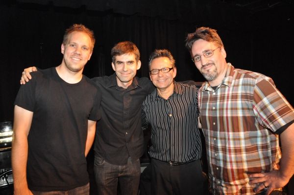 The band-JoeChoroszewski (drums), Rob Jost (Bass), Brian Koonin (Guitar) and Jason Lo Photo