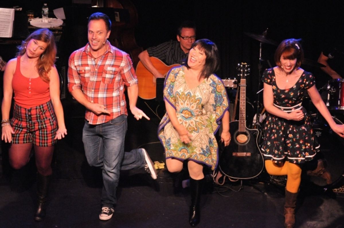 Carey Anderson, Travis Morin, Ann Harada and Gwen Hollander at 