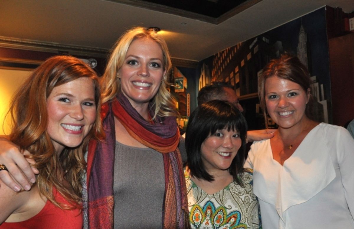 Carey Anderson, Elizabeth Stanley, Ann Harada and Melissa Hammans at 