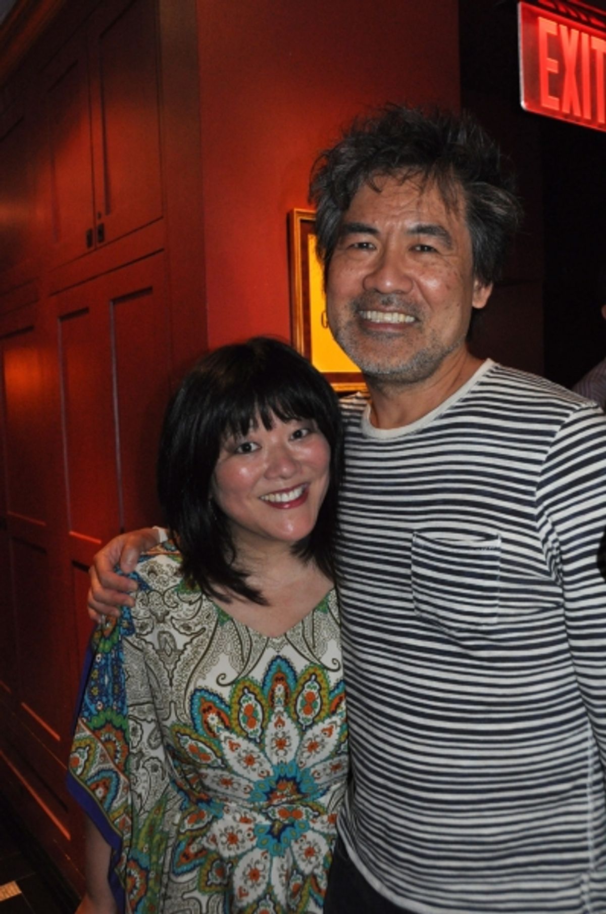 Ann Harada and David Henry Hwang at 