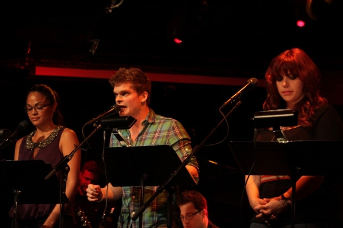  Karen Olivo, Andrew Durand, Alysha Umphress at 