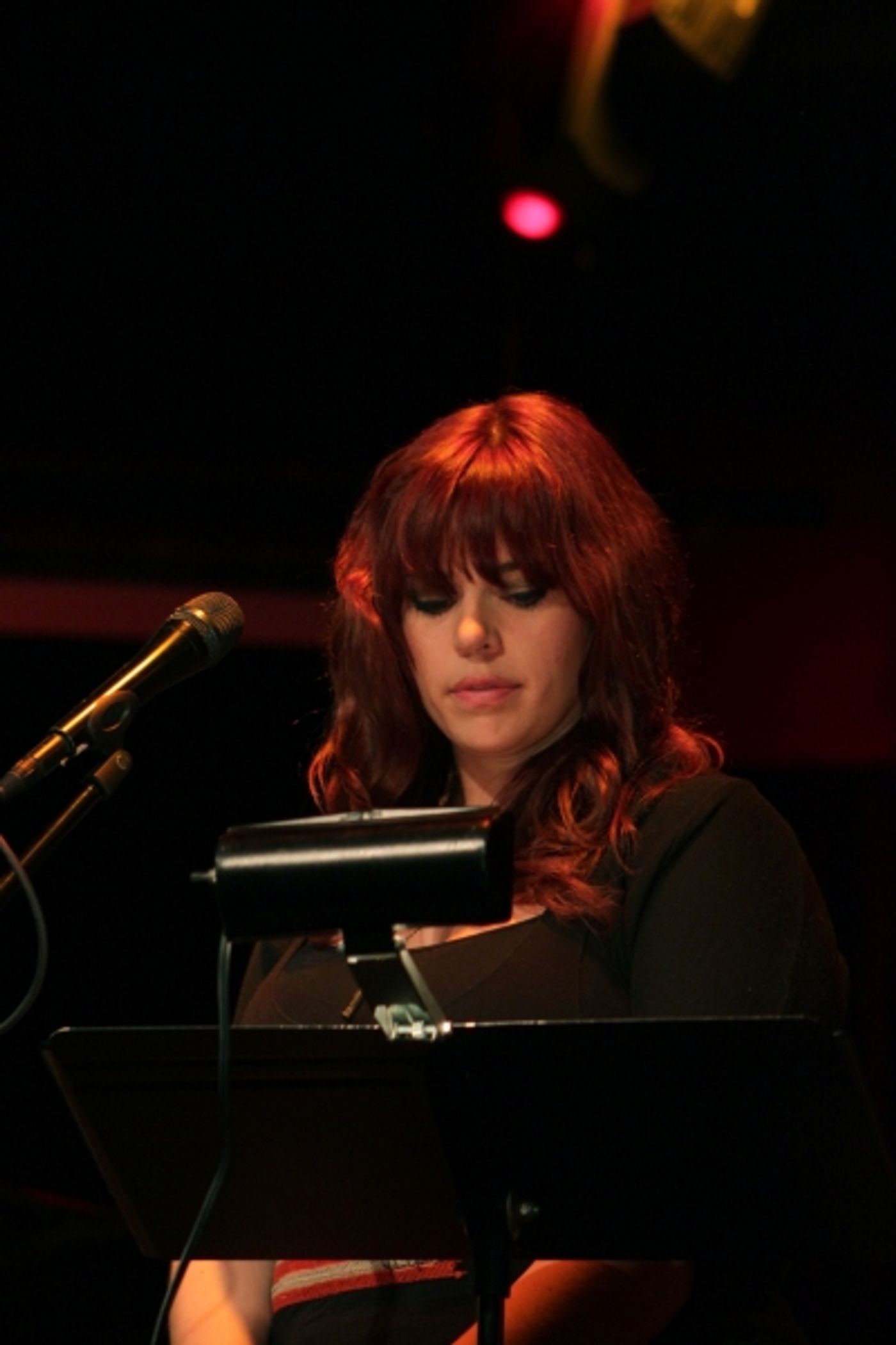 Photo Flash: Karen Olivo, Kyle Dean Massey, and More at FUGITIVE SONGS Release Party!  Image