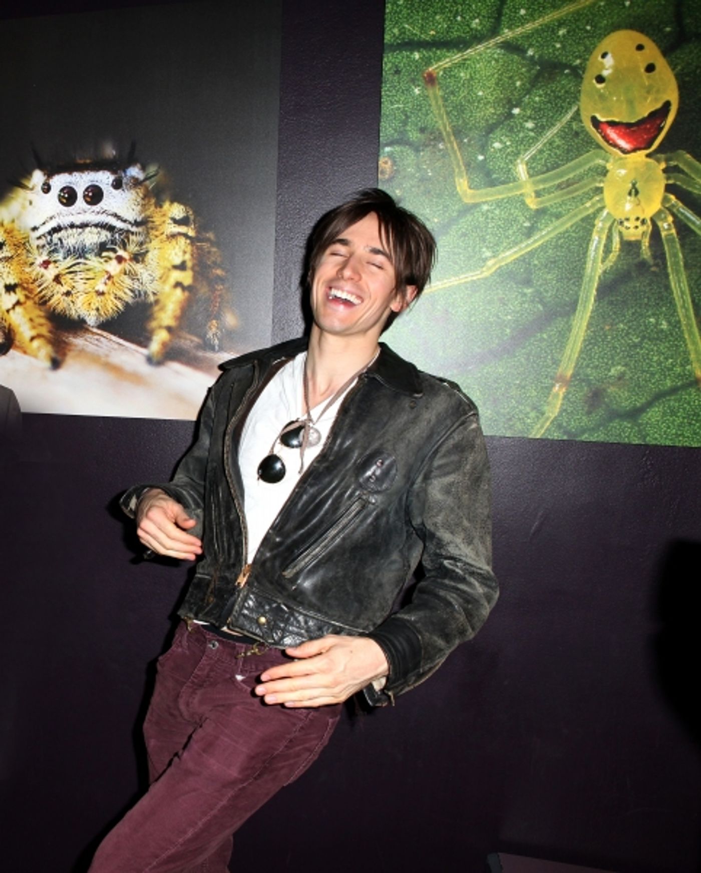 Photo Coverage: SPIDER-MAN Cast Visits 'Spiders Alive!' Exhibit  Image