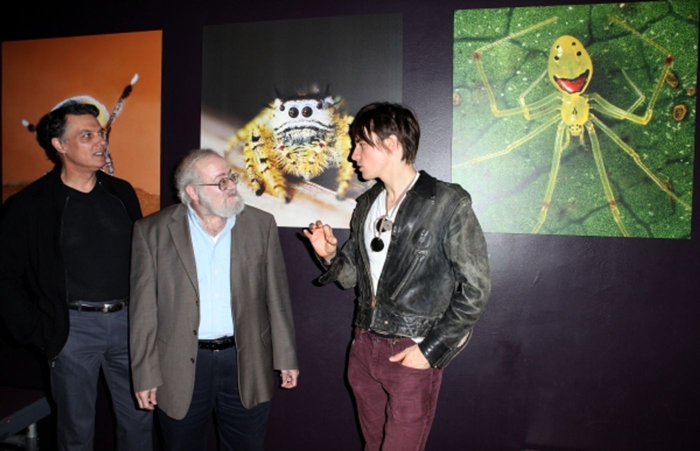 Photo Coverage: SPIDER-MAN Cast Visits 'Spiders Alive!' Exhibit Photo Coverage: SPIDER-MAN Cast Visits 'Spiders Alive!' Exhibit Image