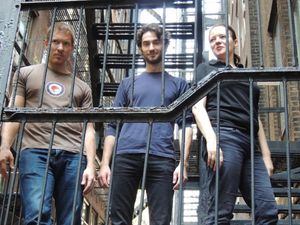 Joe Sikora, James Russell, and Cara Seymour  Photo