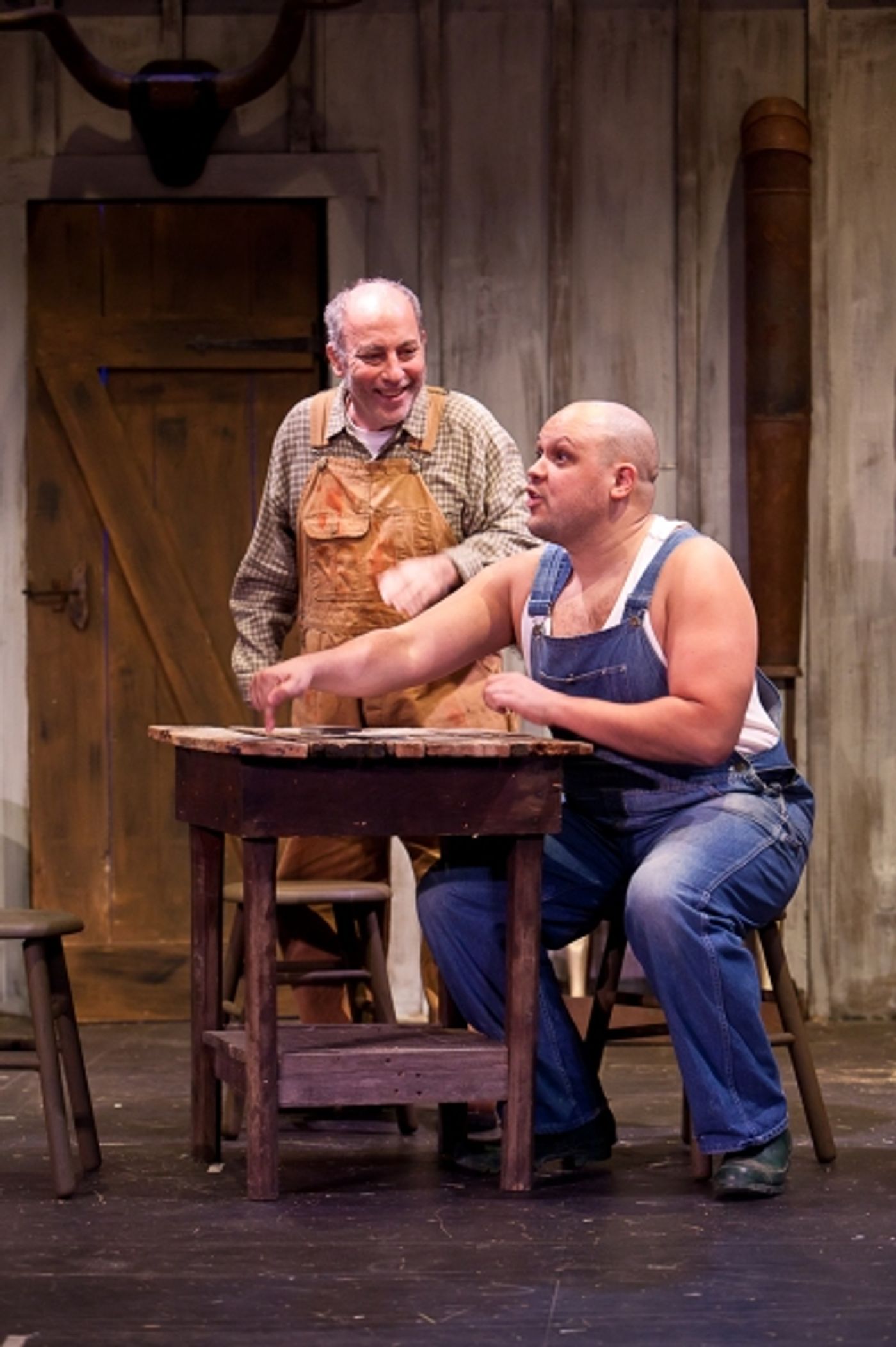 Photo Flash: James Hipp, Alex Echevarria and More in OF MICE AND MEN at Sherman Playhouse  Image