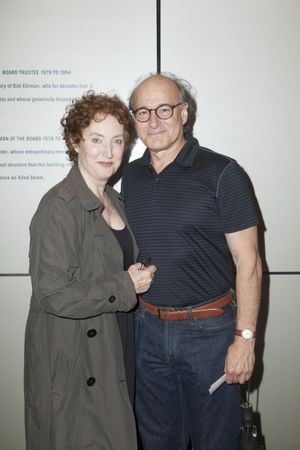 Caitlin O'Connell and Peter Friedman Photo