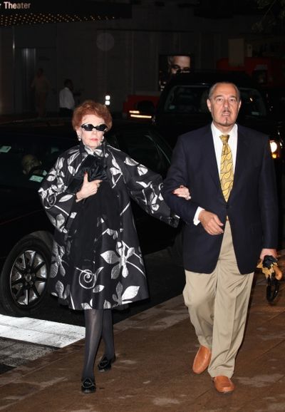 Arlene Dahl & Husband Marc Rosen Photo