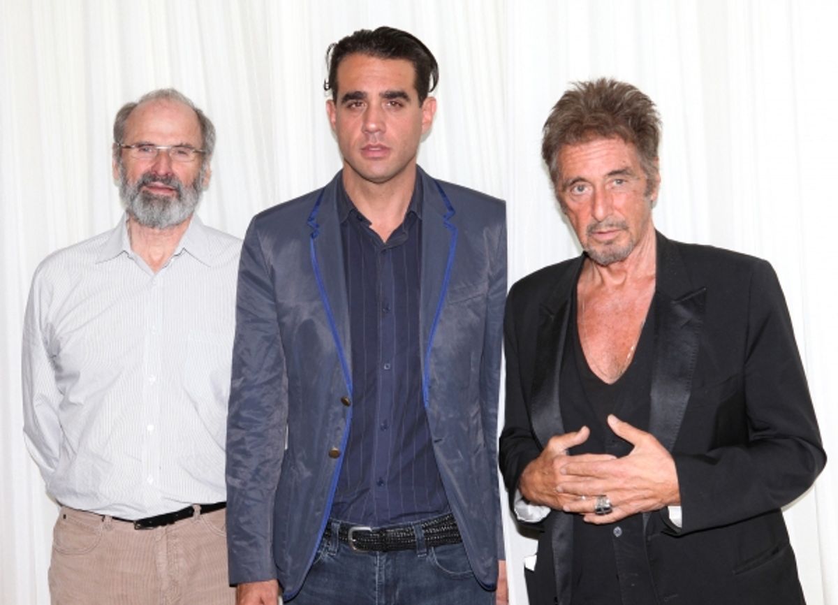 Director Daniel Sullivan, Bobby Cannavale & Al Pacino at 