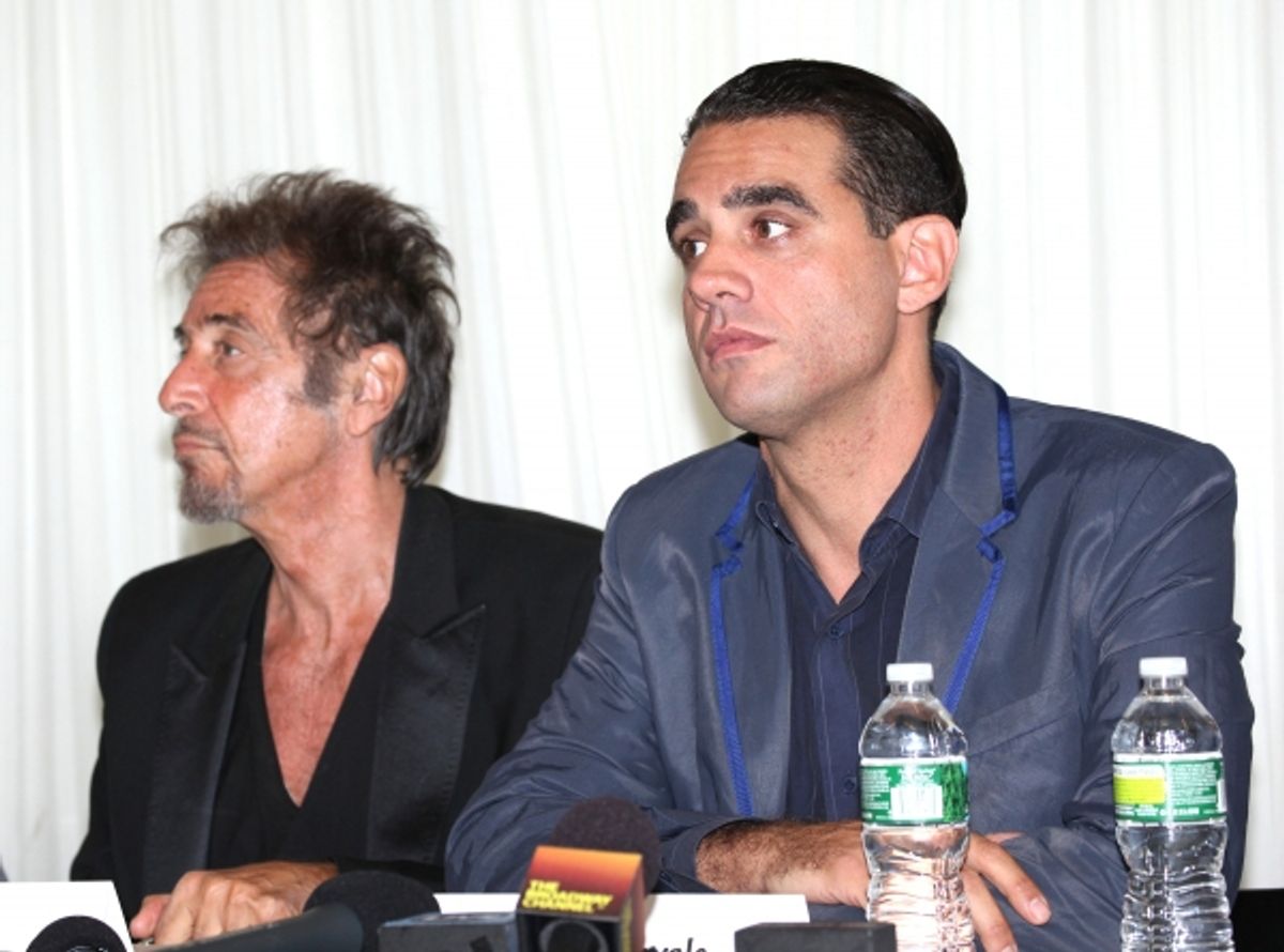 attending the 'Glengarry Glen Ross' Media Day at Ballet Hispanico Rehearsal Studios in New York City on 9/19/2012  at 