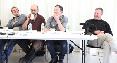Director Daniel Sullivan, Al Pacino, Bobby Cannavale, David Harbour, Richard Schiff,  Photo