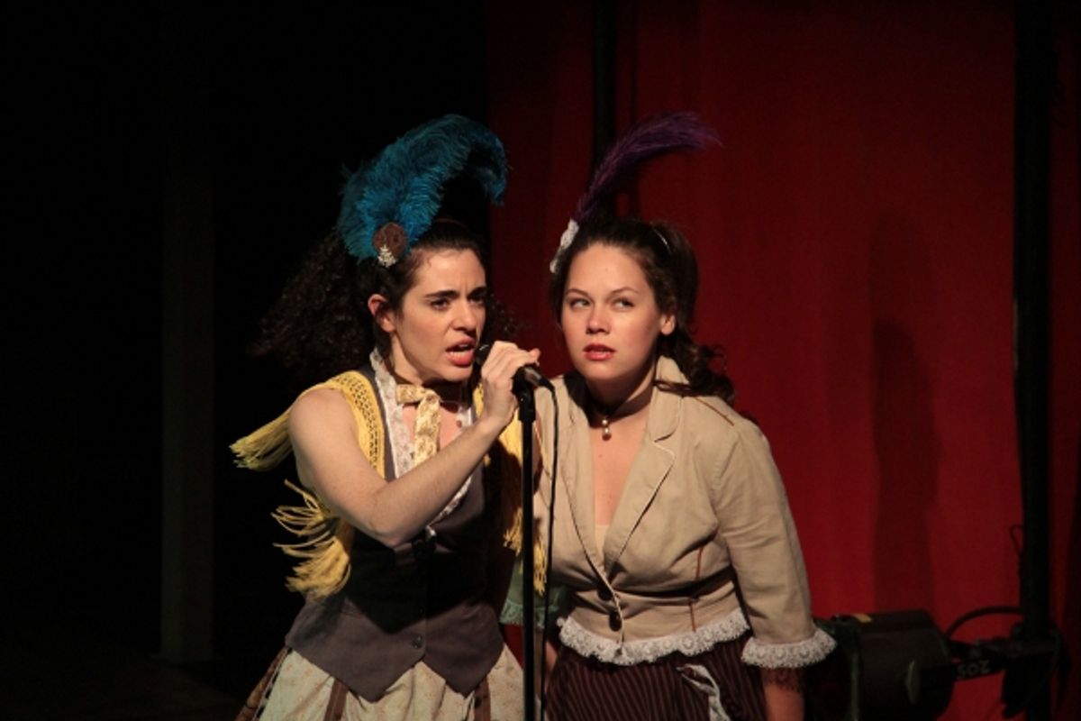  Phebe Taylor and Abby Gillan at 