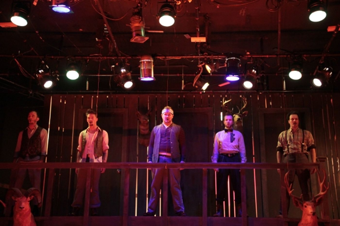 Photo Flash: Eric Olson Stars in BLOODY BLOODY ANDREW JACKSON at Phoenix Theatre  Image