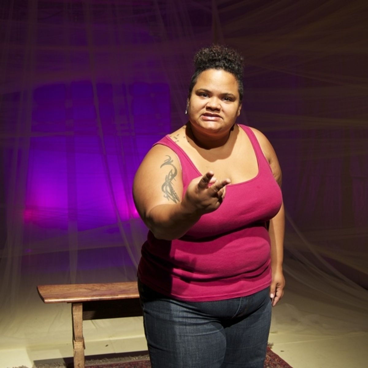  Mary Ewald as Geraldine, Queen of Albania at 