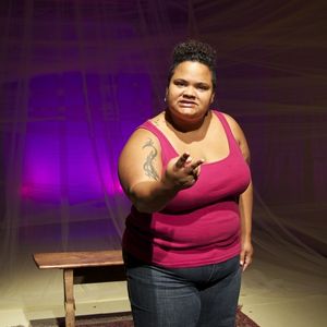 Mary Ewald as Geraldine, Queen of Albania @ BroadwayWorld Mary Ewald as Geraldine, Queen of Albania Photo