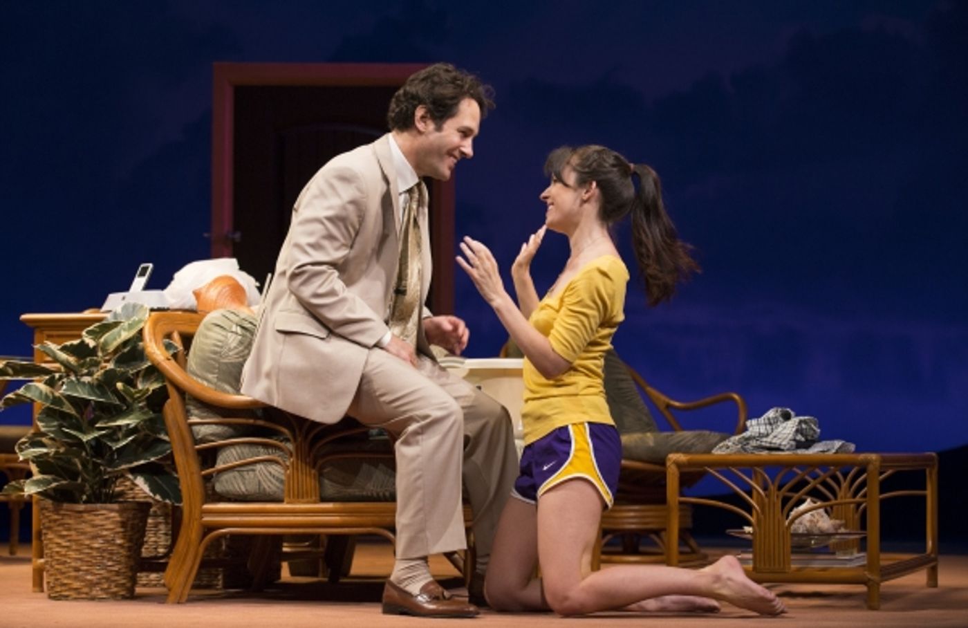 Photo Flash: First Look at Paul Rudd, Kate Arrington, Ed Asner and Michael Shannon in Broadway's GRACE!  Image