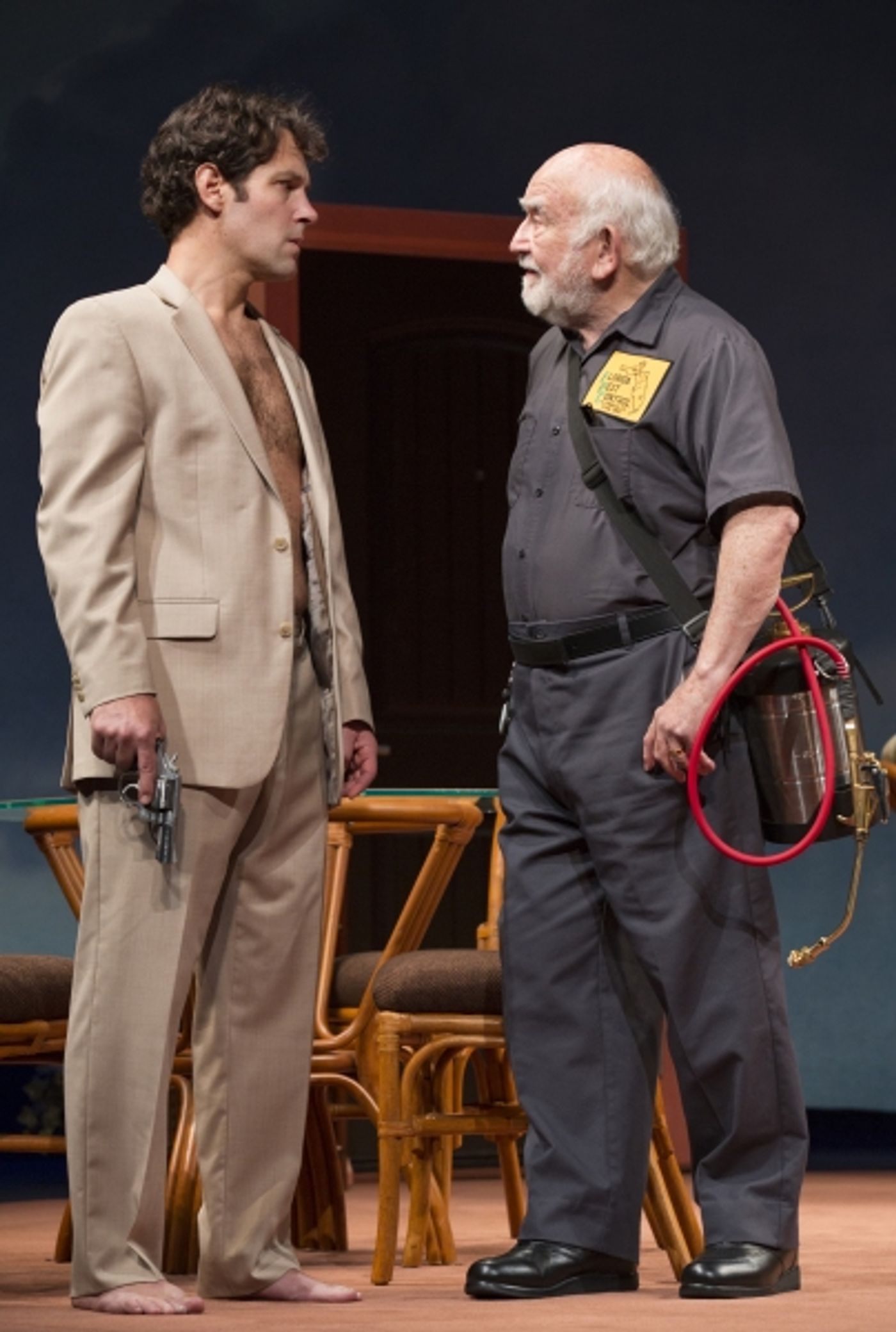 Photo Flash: First Look at Paul Rudd, Kate Arrington, Ed Asner and Michael Shannon in Broadway's GRACE!  Image