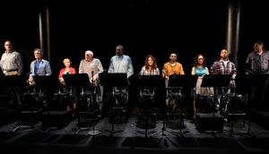 Bruce Kronenberg, Chris Sarandon, Amelia Campbell,Brian Dennehy, Delroy Lindo, Stockard Channing, JD Williams, April Yvette Thompson & Curtis McClarin @ BroadwayWorld Bruce Kronenberg, Chris Sarandon, Amelia Campbell,Brian Dennehy, Delroy Lindo, Stocka Photo