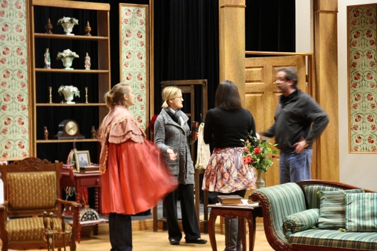 Julia Traber directing George Bernard Shaw's CANDIDA for CTC. at 