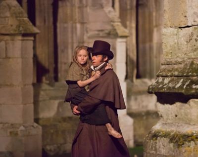 Isabelle Allen and Hugh Jackman Photo