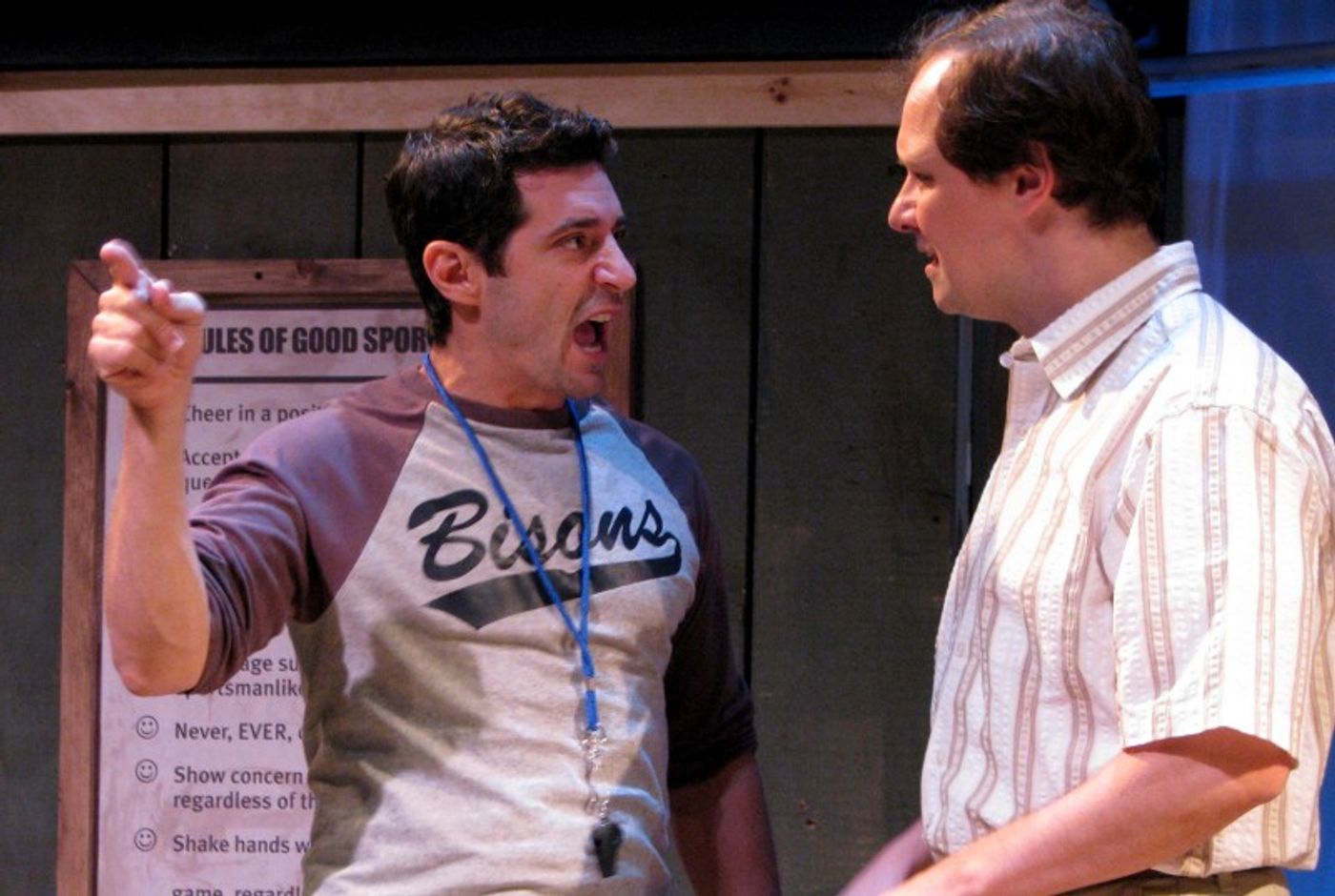 Photo Flash: First Look at Jim Stanek and Michael Basile in ROUNDING THIRD  Image