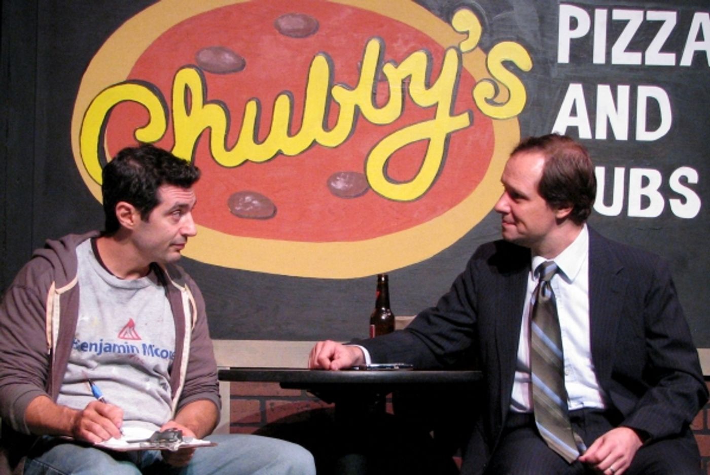 Photo Flash: First Look at Jim Stanek and Michael Basile in ROUNDING THIRD  Image