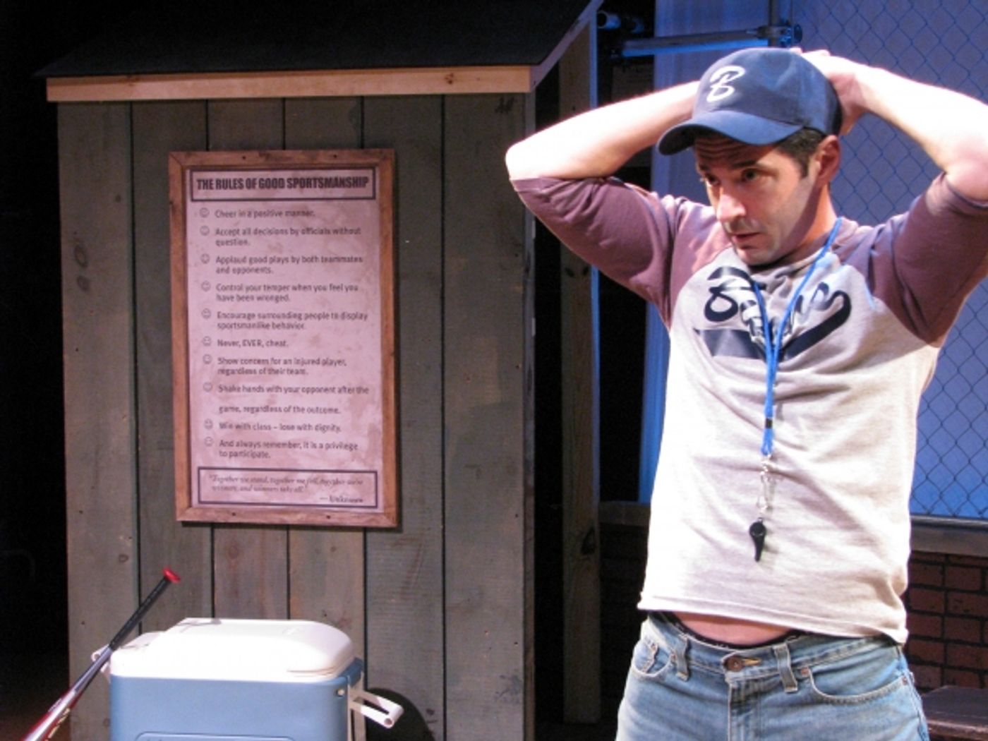 Photo Flash: First Look at Jim Stanek and Michael Basile in ROUNDING THIRD  Image