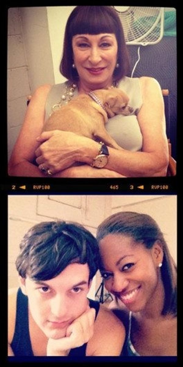 Anjelica Houston and Company Photo