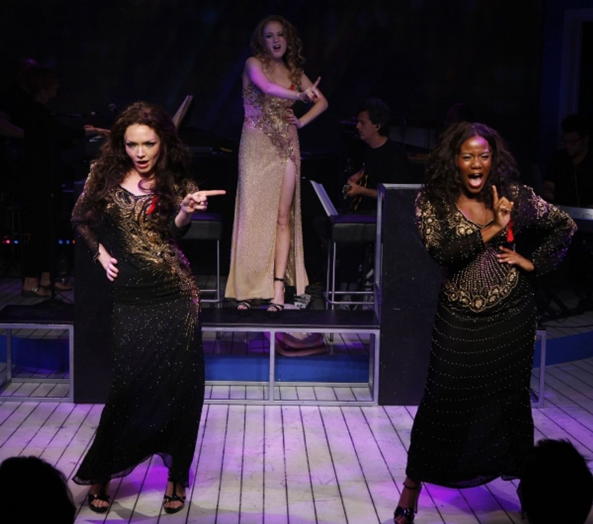 Katrina Lenk, Jill Shackner, and Anastacia McCleskey at 