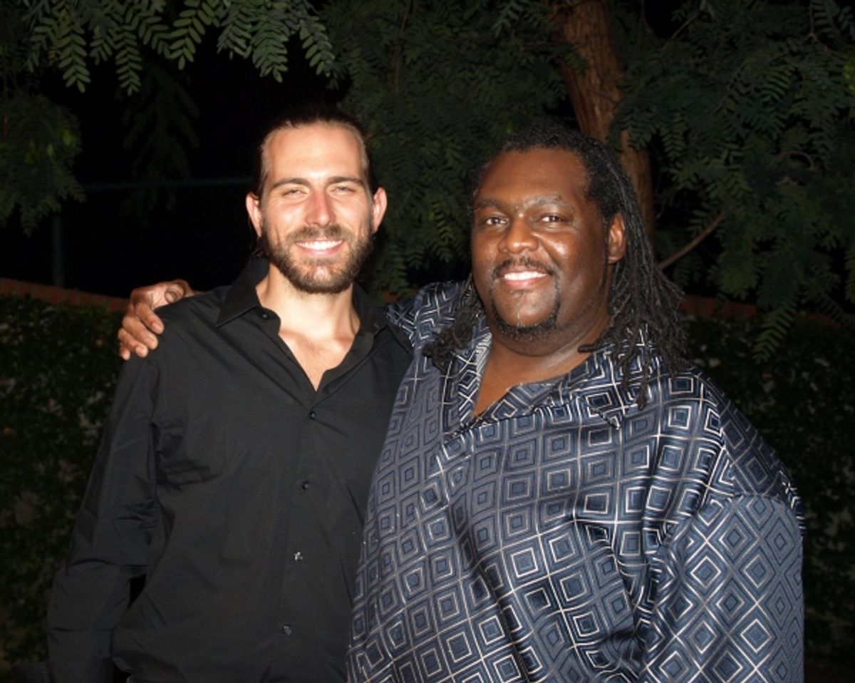 Bradley Baker and Carter Bo Wallace at 