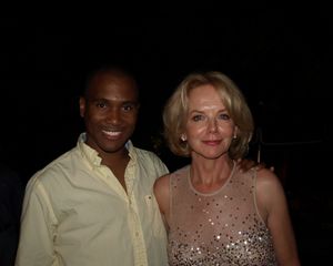 Eric B. Anthony and Linda Purl @ BroadwayWorld Eric B. Anthony and Linda Purl Photo