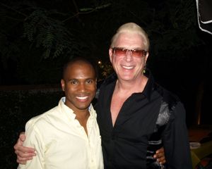 Eric B. Anthony and Ron Abel @ BroadwayWorld Eric B. Anthony and Ron Abel Photo