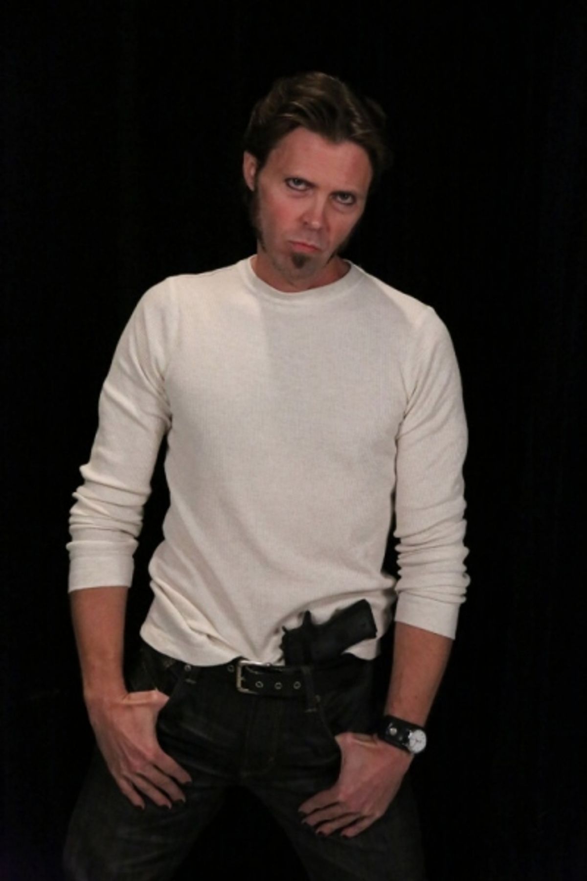 John Sparger as Andrew Jackson at 