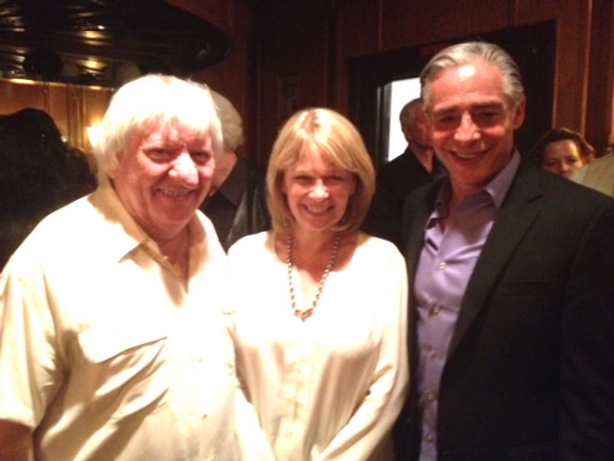 Ben Lanzarone, Ilene Graff and Anthony Skordi at 