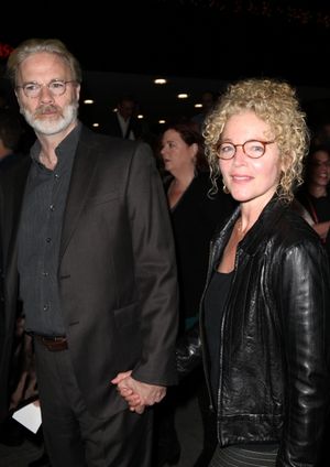 Amy Irving & husband Ken Bowser @ BroadwayWorld Amy Irving & husband Ken Bowser Photo