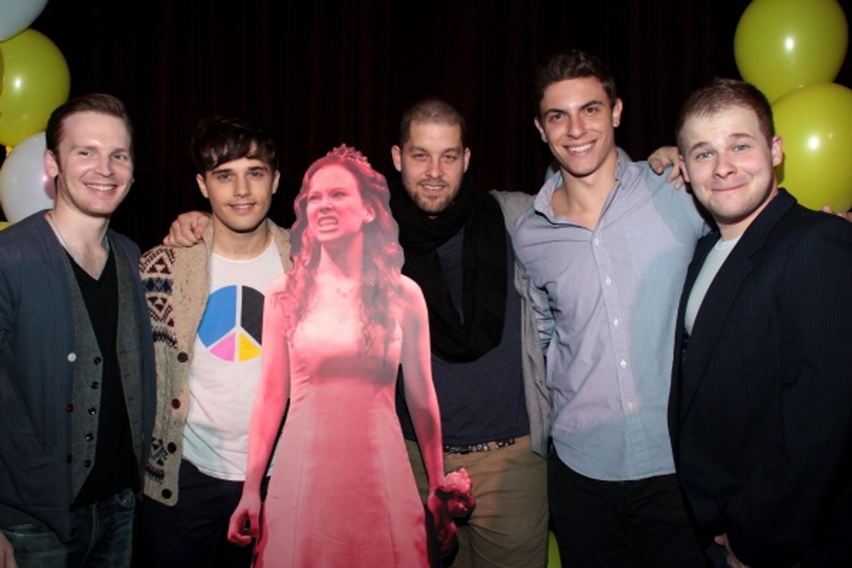 Corey Boardman, Andy Mientus, Ben Thompson, Derek Klena, F. Michael Haynie at 