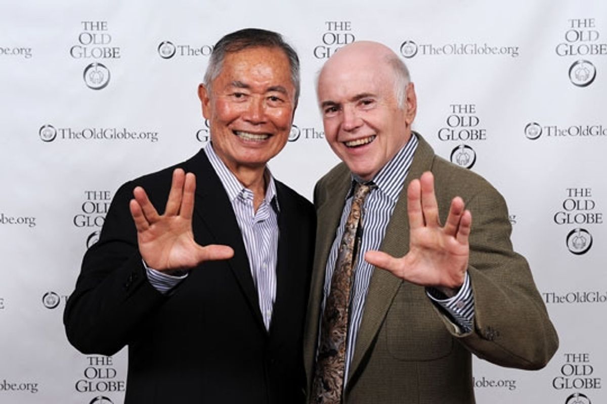  George Takei reunites with his 'Star Trek' Costar Walter Koenig  at 