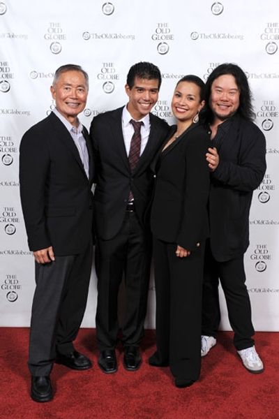  Stafford Arima with George Takei, Telly Leung and Lea Salonga Photo