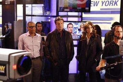 TYREES ALLEN, NATHAN FILLION, STANA KATIC Photo