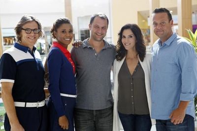  SIMON TEMPLEMAN, TOKS OLAGUNDOYE, DAN FOGELMAN (EXECUTIVE PRODUCER), JAMI GERTZ, LEN Photo