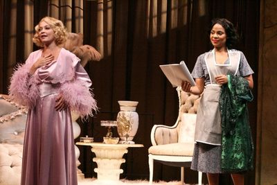 Amanda Detmer and Sanaa Lathan Photo