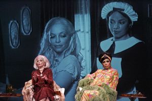 Amanda Detmer and Sanaa Lathan @ BroadwayWorld Amanda Detmer and Sanaa Lathan Photo