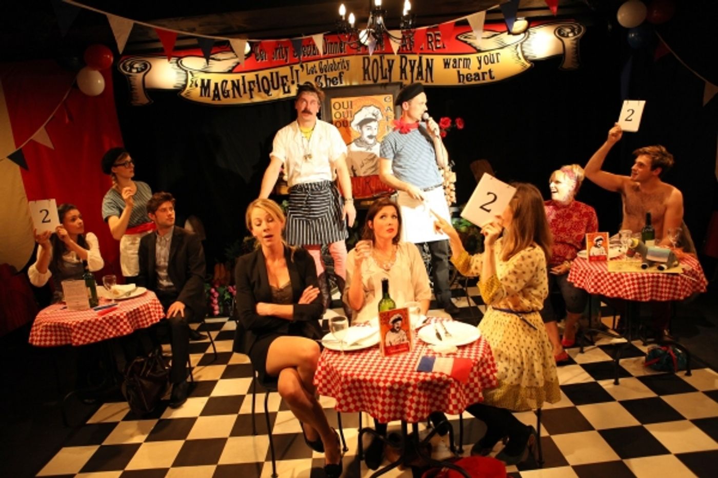 Photo Flash: First Look at Osip Theatre's CELEBRITY NIGHT AT CAFE RED  Image