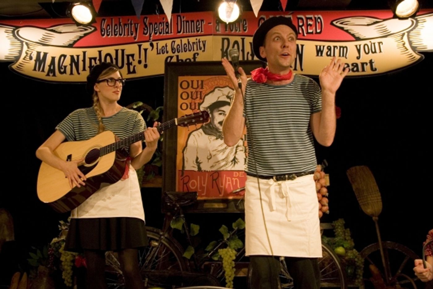 Photo Flash: First Look at Osip Theatre's CELEBRITY NIGHT AT CAFE RED  Image