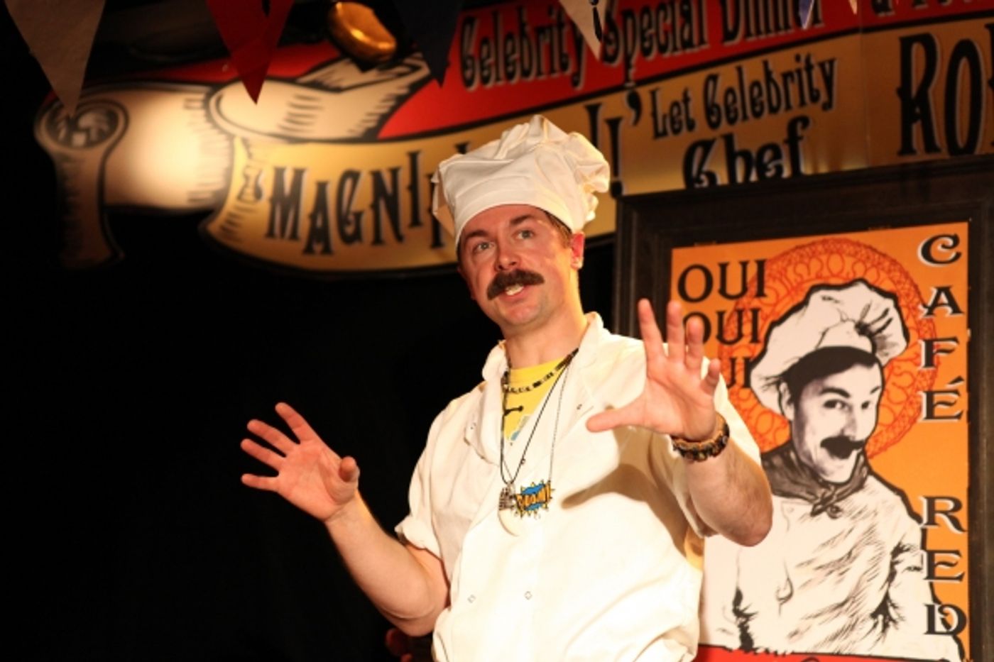 Photo Flash: First Look at Osip Theatre's CELEBRITY NIGHT AT CAFE RED  Image