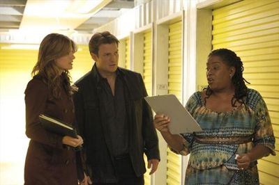 STANA KATIC, NATHAN FILLION, CARLEASE BURKE Photo