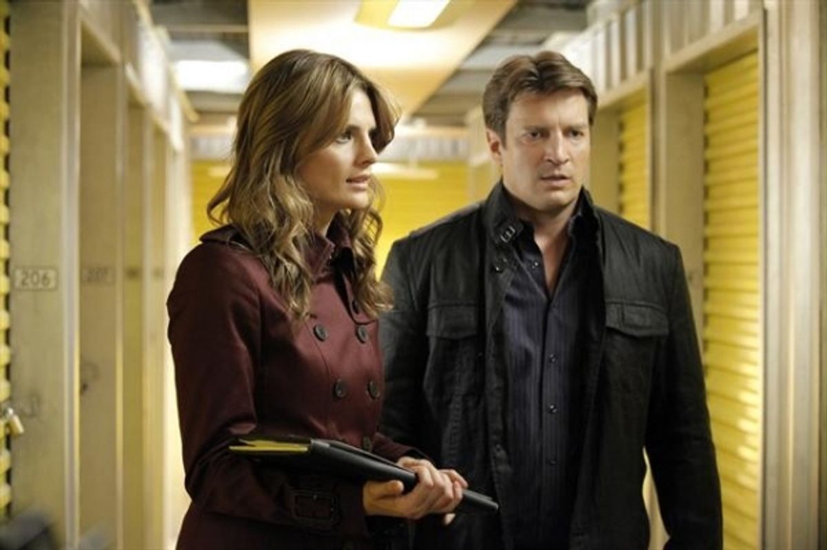 STANA KATIC, NATHAN FILLION at 