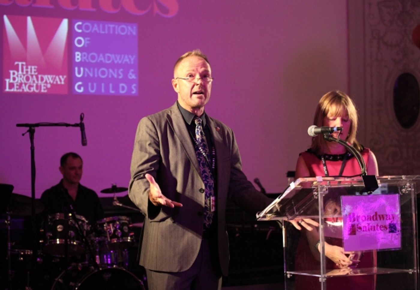 Photo Coverage: Hal Prince, Laura Osnes and More at BROADWAY SALUTES 2012!  Image